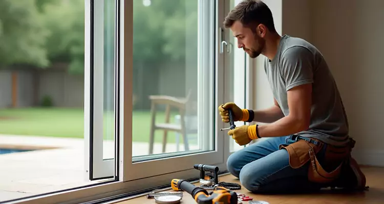 Squeaky Sliding Patio Doors in Lake Worth, FL