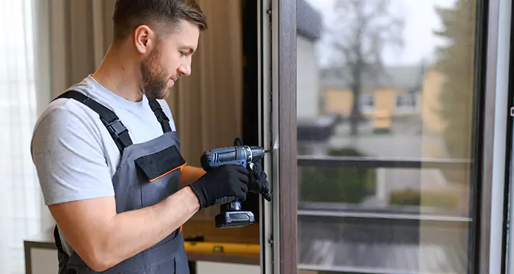 Sliding Screen Door Handle Repair in Lake Worth, FL