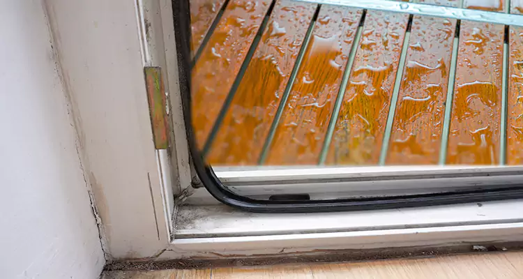 Water Leaking Wooden Patio Doors Repair in Lake Worth, FL