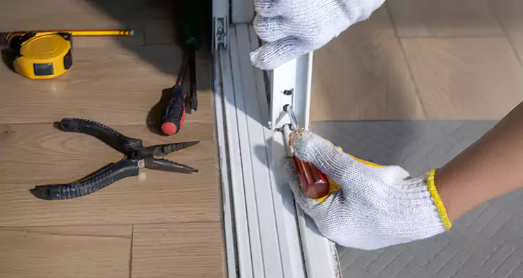 Closet Sliding Door Track Repair in Lake Worth, FL
