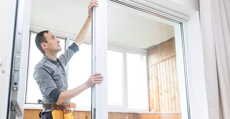 Aluminum Storefront Door Repair in Lake Worth, FL