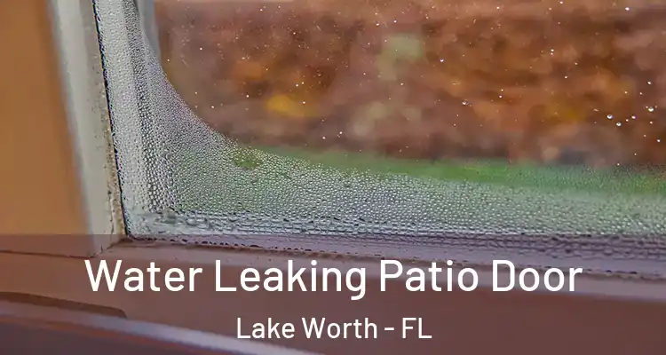  Water Leaking Patio Door Lake Worth - FL